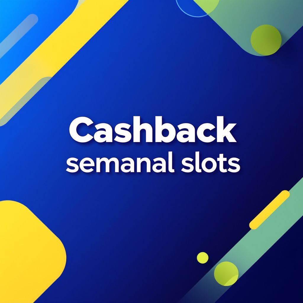 Cashback semanal slots